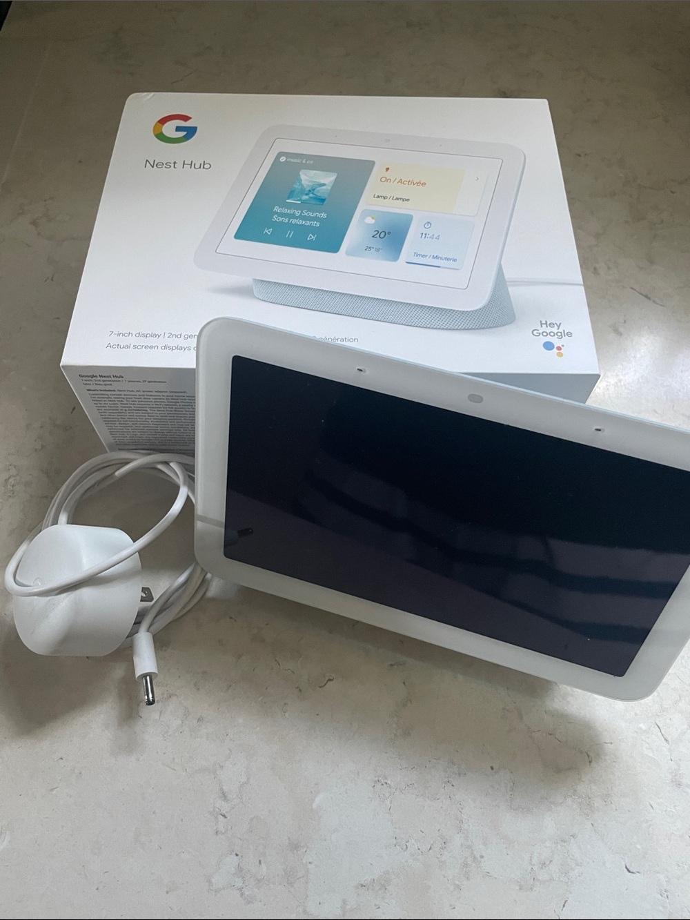 google Nest Hub Smart Display - White